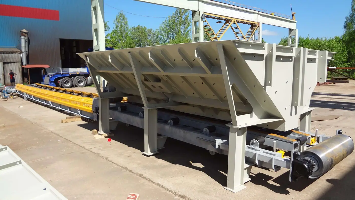 Bunkers, hoppers and ducts produced by PnP Grupp