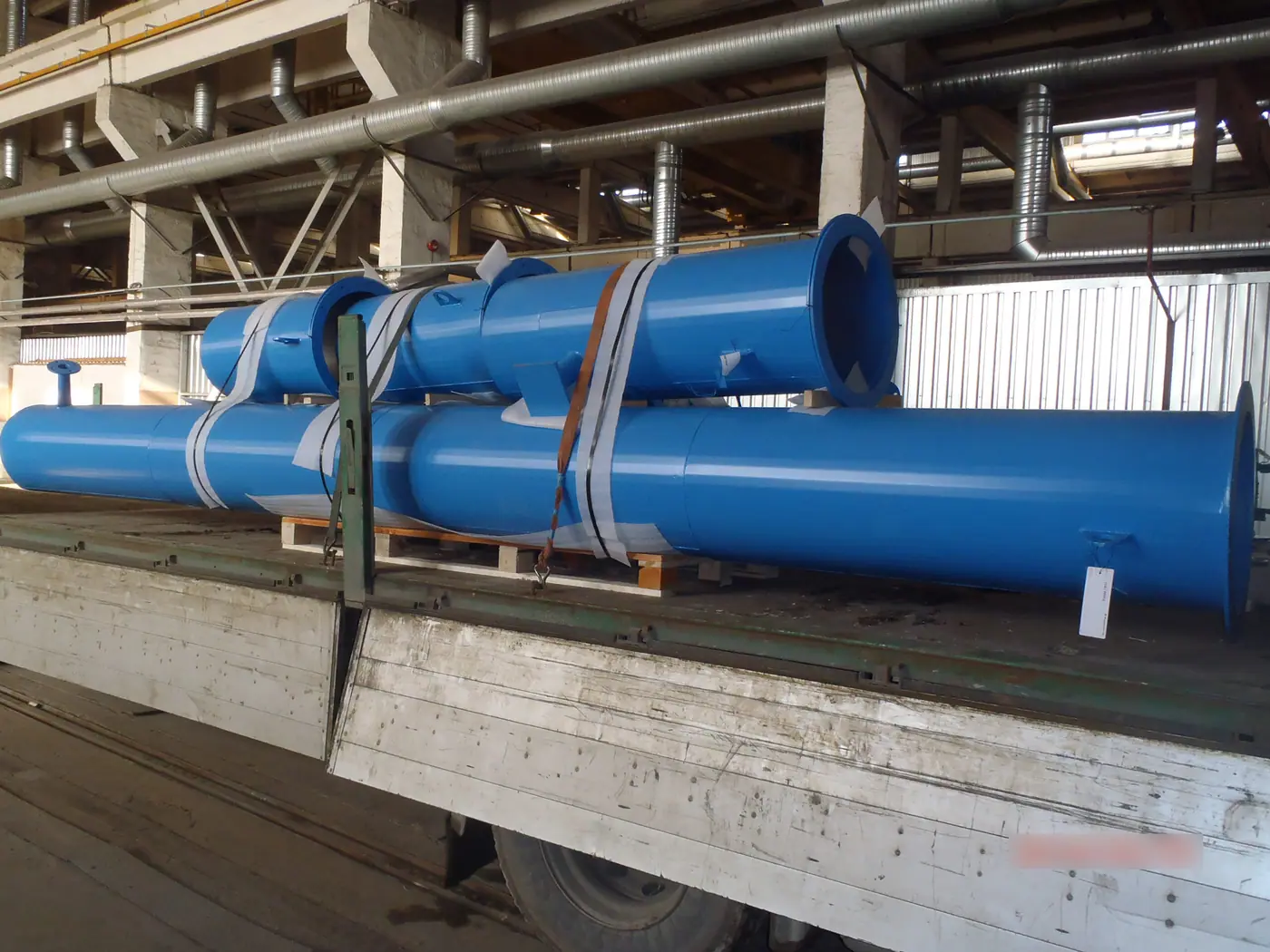 Gas ducts produced by PnP Grupp