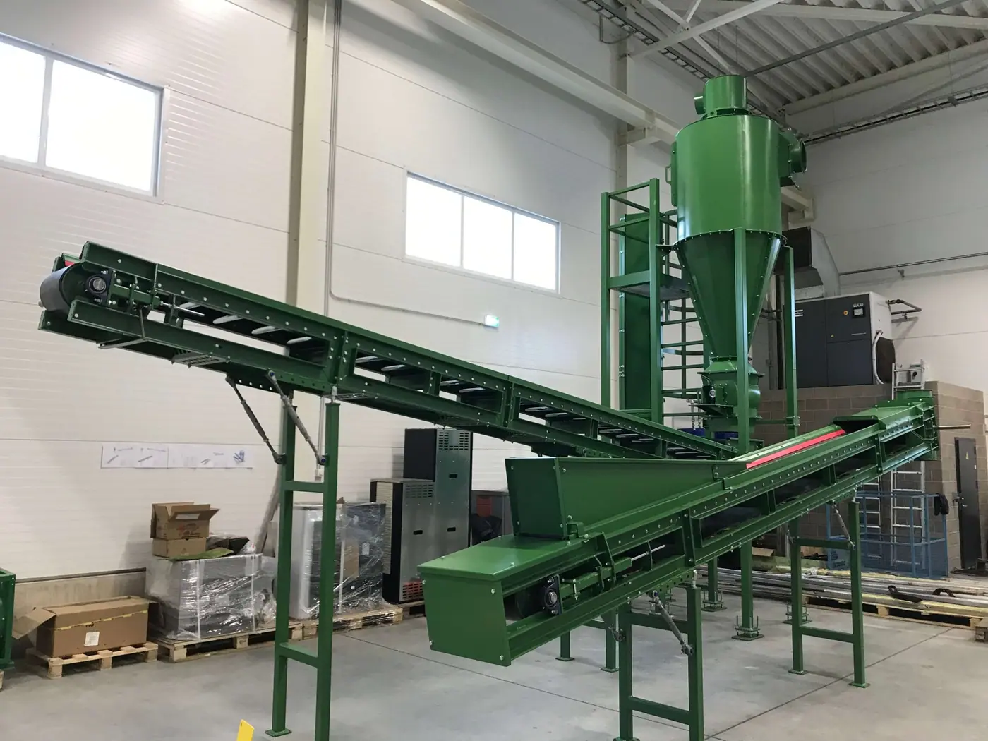 Material handling produced by PnP Grupp