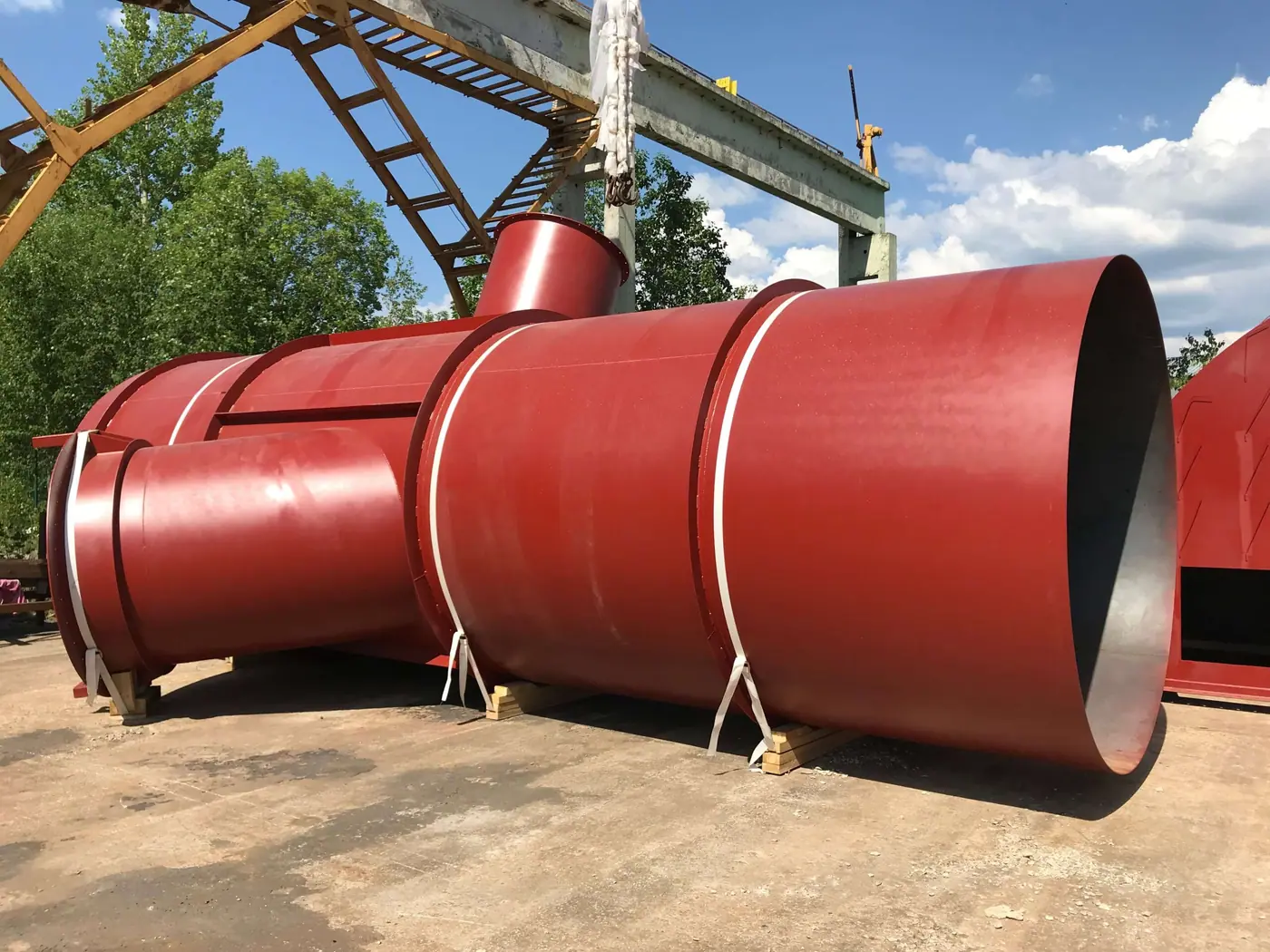 Gas ducts produced by PnP Grupp