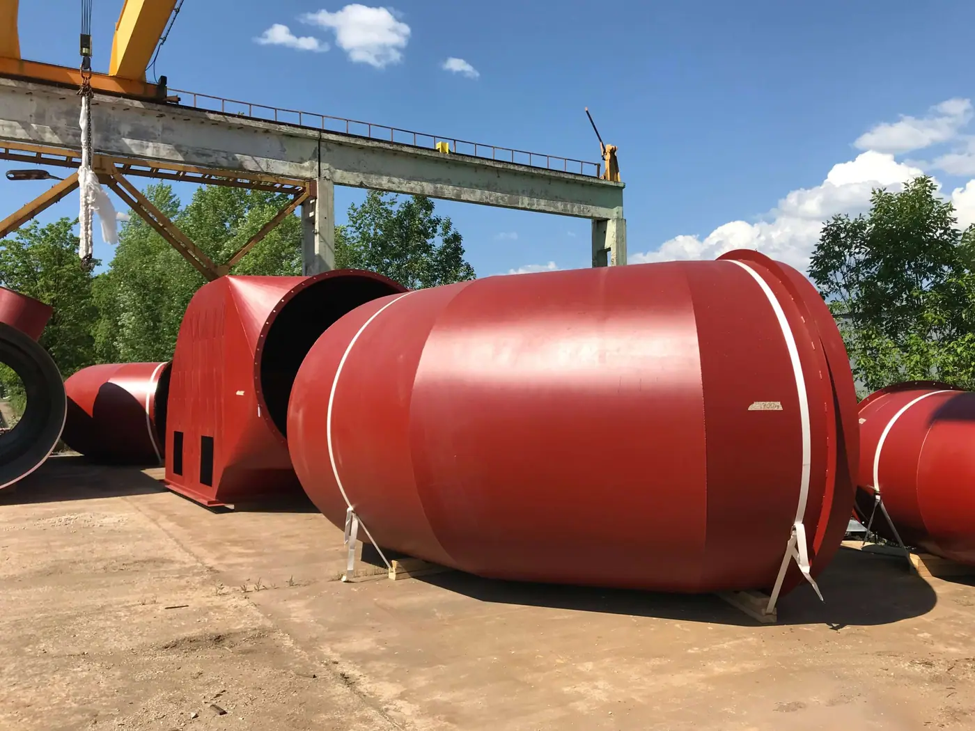 Gas ducts produced by PnP Grupp